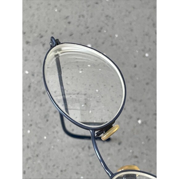 Kenneth Cole Round EYEGLASSES FRAMES ONLY 47-19-130 Caught Steeling 075 blue - Picture 13 of 13